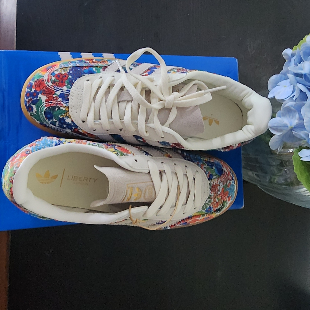 Adidas Gazelle Liberty London Floral Size 7